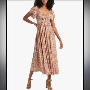 ByTiMo smocked floral dress women’s small